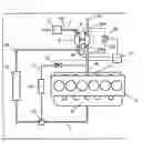 Fig. 01 - Arrangement for exhaust braking of a combustion engine