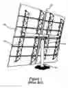 Fig. 02 - Solar collector stabilized by cables and a compression element
