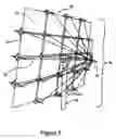 Fig. 06 - Solar collector stabilized by cables and a compression element
