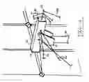 Fig. 12 - Solar collector stabilized by cables and a compression element