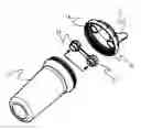 Fig. 01 - No-spill drinking cup apparatus