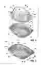 Fig. 02 - Plastic container with pivoting bottom wall portions