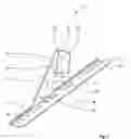 Fig. 02 - Arrangement of two fuselage sections of an aircraft and a connecting structure for connecting fuselage skins