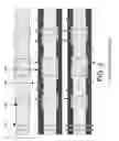 Fig. 06 - Ultra high density capacity comprising pillar-shaped capacitors formed on both sides of a substrate