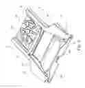 Fig. 03 - REAR FLOOR ARANGEMENT AND FRAME STRUCTURE OF A SELF-SUPPORTING AUTOMOTIVE BODY