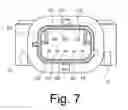 Fig. 08 - Motor including busbar holder and busbars