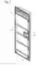 Fig. 03 - Door with mount and lock structures for mission critical enclosures