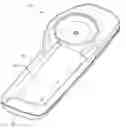 Fig. 01 - Combination EAS and RFID security tag having structure for orienting a hybrid antenna RFID element