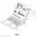 Fig. 04 - Electronics device having rotatable panels configured for display and adaptive interface