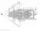Fig. 01 - Debris mitigation device with rotating foil trap and drive assembly