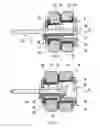 Fig. 06 - Articulated device between linkage assembly support arms of a collapsible roof