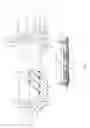 Fig. 04 - Electrical connector for avoiding terminals from going beyond pads of mating device