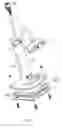 Fig. 04 - Electrical connection in a split post of a wagering game chair