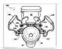 Fig. 01 - Toilet armrest support system