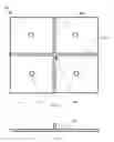 Fig. 04 - Anchor and alignment device for carpet tiles