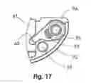 Fig. 12 - Damping mechanism for cabinet hinge assembly