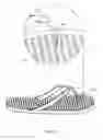Fig. 06 - Article of footwear with thong portion including grooves