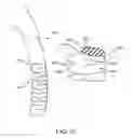 Fig. 08 - Article of footwear with thong portion including grooves