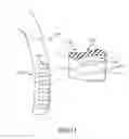 Fig. 09 - Article of footwear with thong portion including grooves