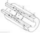 Fig. 01 - Subterranean valve operated by string relative movement