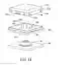 Fig. 09 - Thin key structure for keyboards/keypads