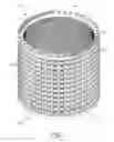 Fig. 02 - Screen basket with replaceable profiled bars