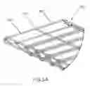 Fig. 10 - Telescoping wire cable tray system