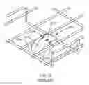 Fig. 20 - Telescoping wire cable tray system