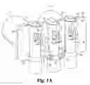 Fig. 03 - Frozen confection machine having simultaneous dispensing of two flavors with clog inhibiting mechanism