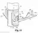 Fig. 12 - Frozen confection machine having simultaneous dispensing of two flavors with clog inhibiting mechanism