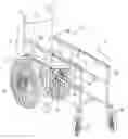 Fig. 01 - WHEELCHAIR WITH EXTENDABLE WALKER