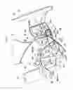 Fig. 08 - Mounting structure of knee airbag device and electric power steering drive motor