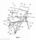 Fig. 02 - Collapsible chair with curved back support