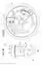 Fig. 13 - Assembly comprising a detent fitting and a free-pivoting mechanics