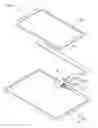 Fig. 01 - Electronic device frame and support mechanism utilized thereby