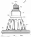 Fig. 01 - Solid state lighting device with improved heatsink