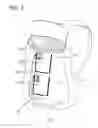 Fig. 04 - Removable photovoltaic charging pack including a device compartment and container including a receiving compartment with a transparent panel to hold the charging pack