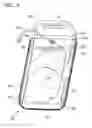 Fig. 06 - Removable photovoltaic charging pack including a device compartment and container including a receiving compartment with a transparent panel to hold the charging pack
