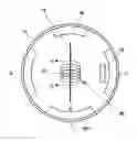 Fig. 01 - Linear segment or revolution counter with a ferromagnetic element