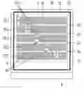 Fig. 01 - LCD display element with reduce crosstalk at the intersection of row leads and row electrodes