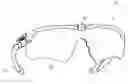 Fig. 01 - Eyeglass with enhanced ballistic resistance