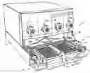 Fig. 01 - Flow through cartridge for selecting an analyte online with high performance liquid chromatography