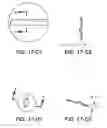 Fig. 23 - SHEET OF MATERIAL WITH BEND-CONTROLLING STRUCTURES AND METHOD