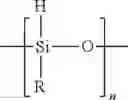 Fig. 02 - Siloxane polymerization in wallboard