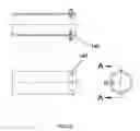 Fig. 33 - External anchoring configurations for modular gastrointestinal prostheses
