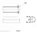 Fig. 34 - External anchoring configurations for modular gastrointestinal prostheses