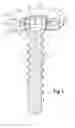 Fig. 02 - OSTEOSYNTHESIS DEVICE COMPRISING A SUPPORT WITH A TAPPED ORIFICE ASSOCIATED WITH A BEARING SURFACE FOR RECEIVING AN ANCHORING ROD