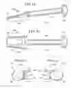 Fig. 11 - Tibial augments for use with knee joint prostheses