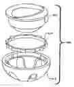 Fig. 01 - Acetabular cup assembly for multiple bearing materials