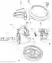 Fig. 02 - Castor with brake device